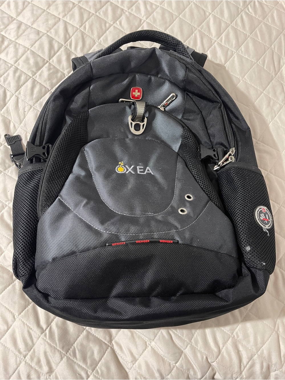 Black Men's Backpack - Durable Everyday Bag